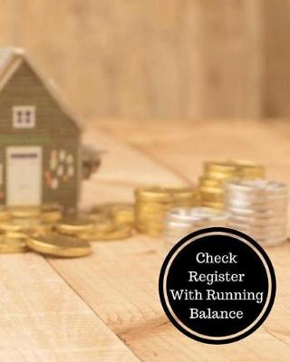 Book cover for Check Register with Running Balance