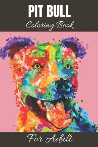 Cover of Pit Bull Coloring Book
