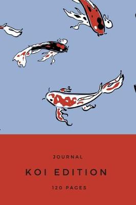 Book cover for Journal - Koi edition - 120 pages