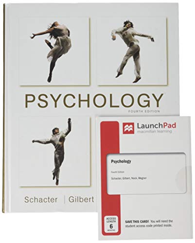 Book cover for Psychology 4e & Launchpad for Psychology 4e (Six Months Access)