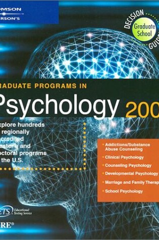 Cover of Decisiongd Gradprg Psych 2003