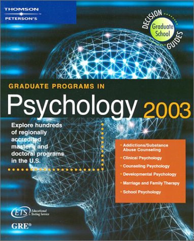 Book cover for Decisiongd Gradprg Psych 2003