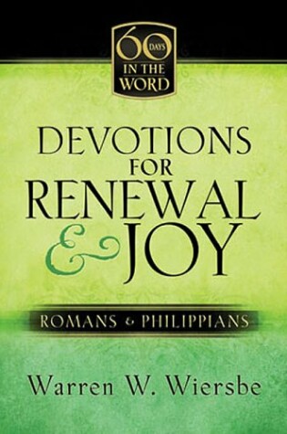 Cover of Devotions for Renewal and Joy