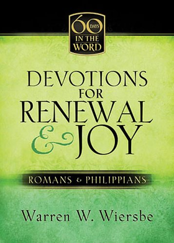 Book cover for Devotions for Renewal and Joy