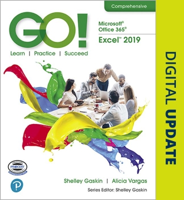 Book cover for GO! with Microsoft Office 365, Excel 2019 Comprehensive