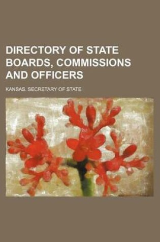 Cover of Directory of State Boards, Commissions and Officers