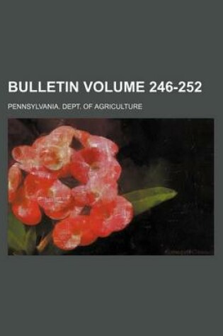 Cover of Bulletin Volume 246-252