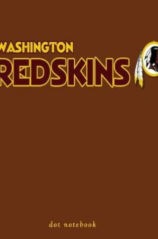 Cover of Washington Redskins dot notebook