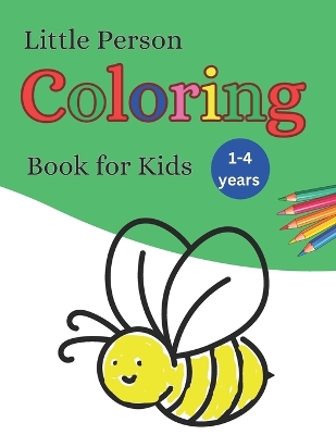 Cover of Little Person Coloring Book for Kids