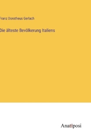 Cover of Die älteste Bevölkerung Italiens