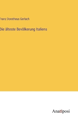 Book cover for Die älteste Bevölkerung Italiens