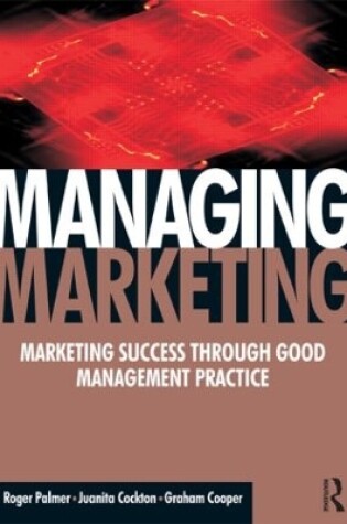 Cover of Managing Marketing