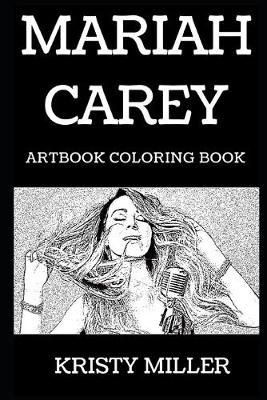 Book cover for Mariah Carey Artbook Coloring Book