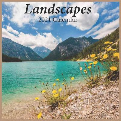 Book cover for Landscapes 2021 Calendar