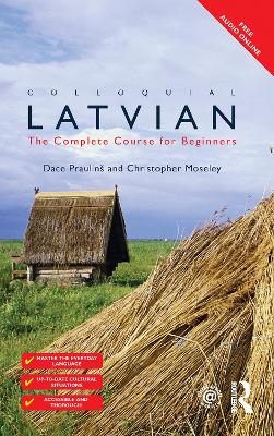 Book cover for Colloquial Latvian