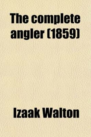 Cover of The Complete Angler (1859)