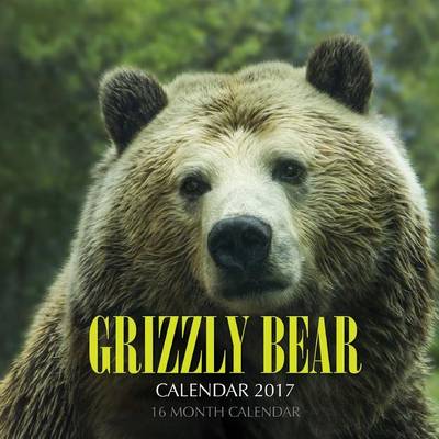 Book cover for Grizzly Bear Calendar 2017