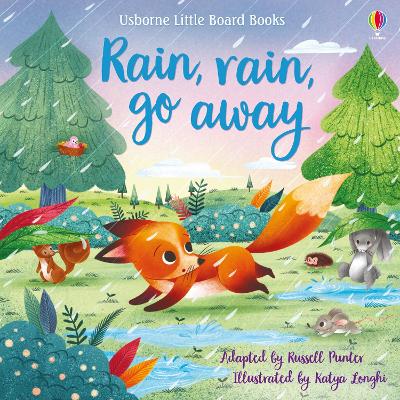 Book cover for Rain, rain go away