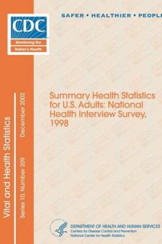 Cover of Vital and Health Statistics Series 10, Number 209