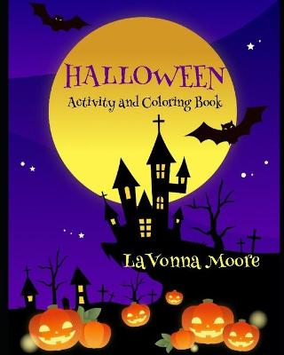 Book cover for Halloween Activity and Coloring Book