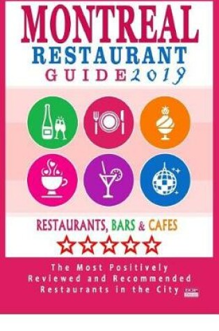 Cover of Montreal Restaurant Guide 2019