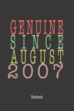 Cover of Genuine Since August 2007