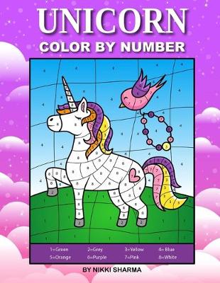 Book cover for Unicorn Color By Number