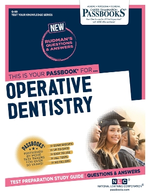 Book cover for Operative Dentistry (Q-89)