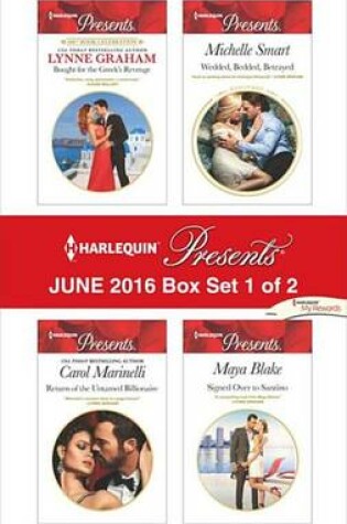 Cover of Harlequin Presents June 2016 - Box Set 1 of 2