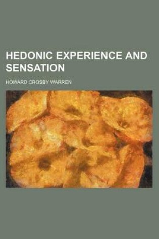 Cover of Hedonic Experience and Sensation