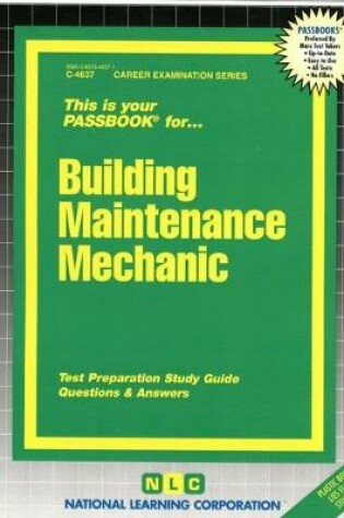 Cover of Building Maintenance Mechanic