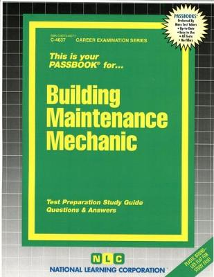 Book cover for Building Maintenance Mechanic