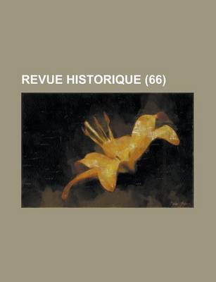 Book cover for Revue Historique (66)