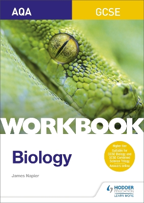 Book cover for AQA GCSE Biology Workbook