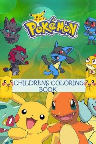 Cover of Pokemon Children's Coloring Book