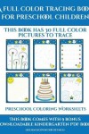 Book cover for Preschool Coloring Worksheets (A full color tracing book for preschool children 1)