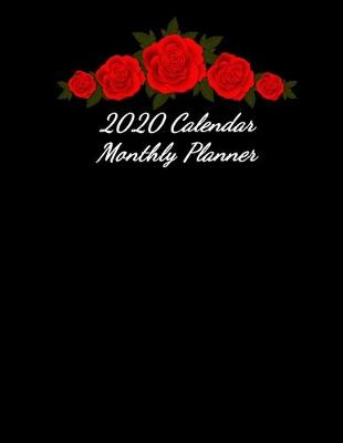 Book cover for 2020 Calendar Monthly Planner