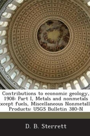 Cover of Contributions to Economic Geology, 1908