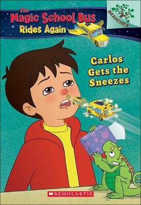 Book cover for Carlos Gets the Sneezes