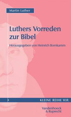 Book cover for Vorreden Zur Bibel