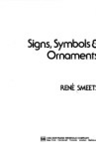 Cover of Signs, Symbols and Ornaments