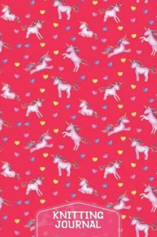 Cover of Unicorns Knitting Journal
