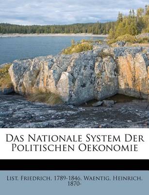 Book cover for Das Nationale System Der Politischen Oekonomie