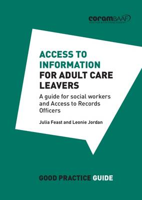 Book cover for Access to Information for Adult Care Leavers