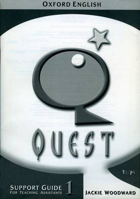 Book cover for Oxford English Quest: Y3/P4: Support Guide for Teaching Assistants 1