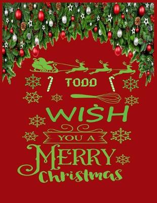 Book cover for TODD wish you a merry christmas