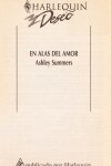 Book cover for En Alas del Amor/On Wings of Love