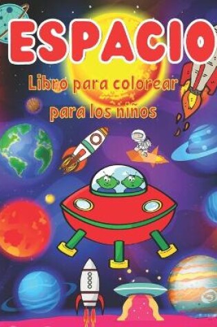 Cover of Espacio Libro para colorear para niños