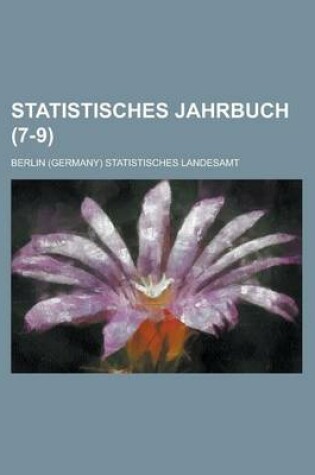 Cover of Statistisches Jahrbuch (7-9)