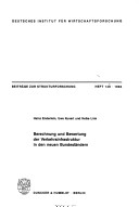 Book cover for Berechnung Und Bewertung Der Verkehrsinfrastruktur in Den Neuen Bundeslandern